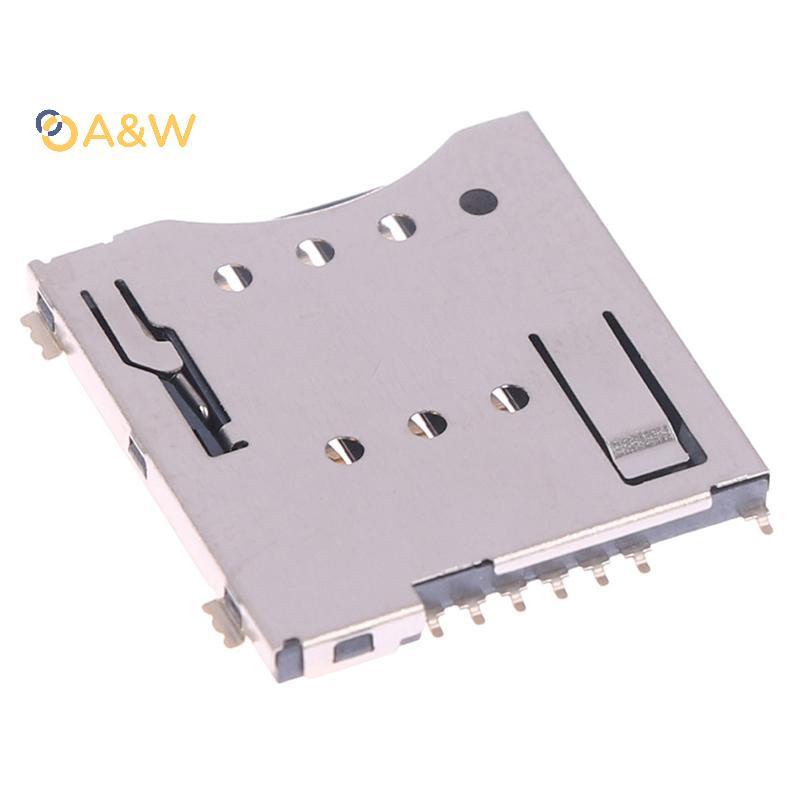 A&W MUP-C792 Oril ซิมการ์ดเชื่อมต่อแพทช์เจาะตัวเอง 6 +1 P ช่องเสียบซิมการ์ด