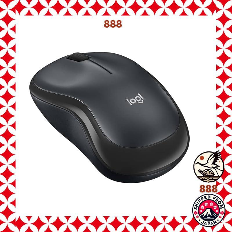 Logitech Wireless Mouse Silent M220CG, small, up to 18 months battery life, symmetrical, gray. Logit