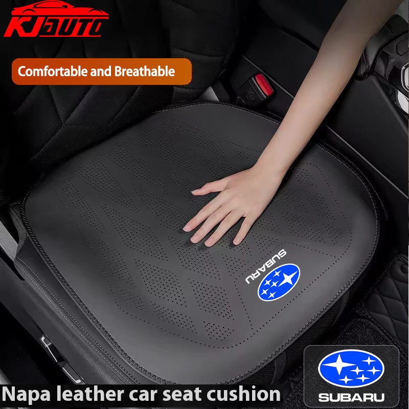 Subaru รถด้านหน้าด้านหลัง Nappa หนังที่นั่งสบายและระบายอากาศที่นั่งระบายอากาศพนักพิงที่นั่งสําหรับ Legacy Outback Forester Impreza WRX BRZ Subaru-XV อุปกรณ์ตกแต่งภายใน