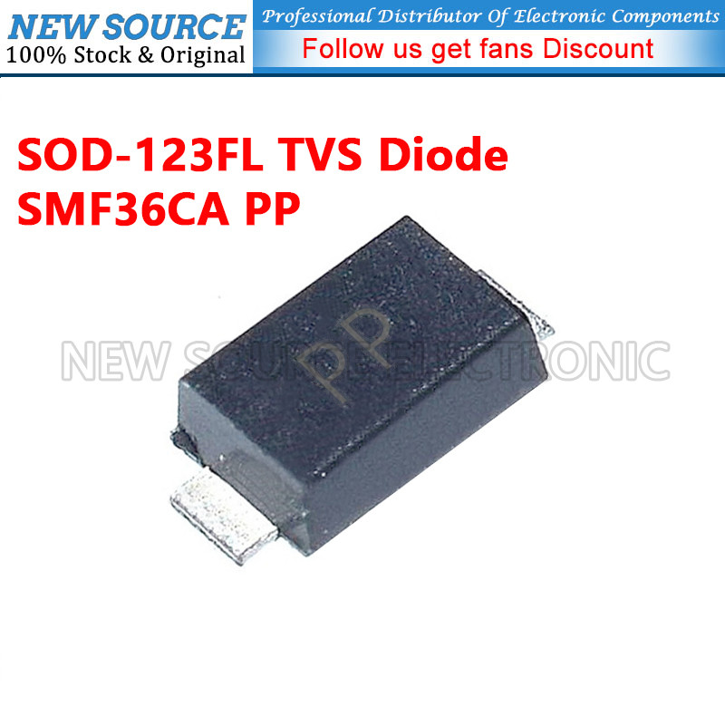 [20-100 ชิ้น] SMF36CA PP SOD-123FL TVS ทรานซิสเตอร์ SMD ไดโอดไฟฟ้าสถิตและป้องกันไฟกระชาก แหล่งใหม่