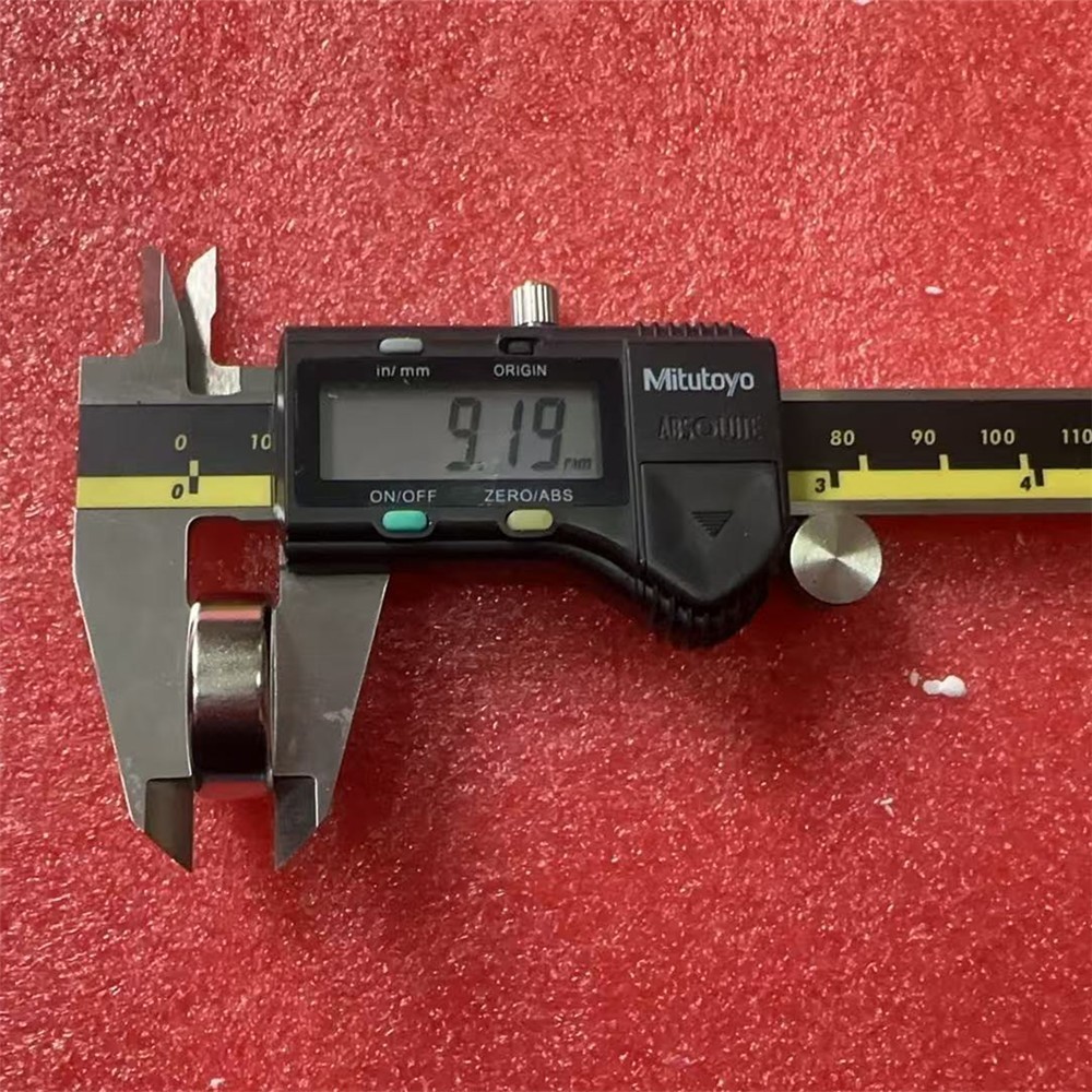 1ชิ้น แม่เหล็ก นีโอไดเมียม 25x10รู6มิล Neodymium Magnet รูปที่ 4