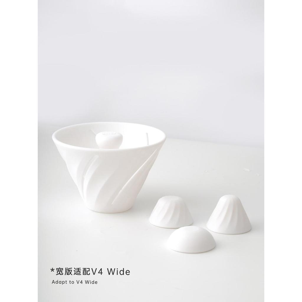 ORA V4 แบนด้านล่างกรองชาม 3D การพิมพ์ Embosser กว้างแคบ Trapezoidal V2/V3 ไม่มี Next Pass baby O