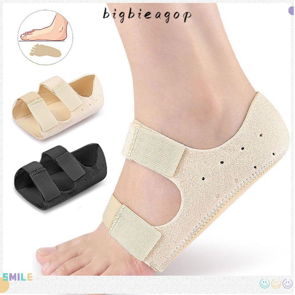 BIGBAGOP ตัวป้องกันส้นเท้า, Plantar Fasciitis Relief ปรับ Heel Support Cushion, Achilles Tendonitis 