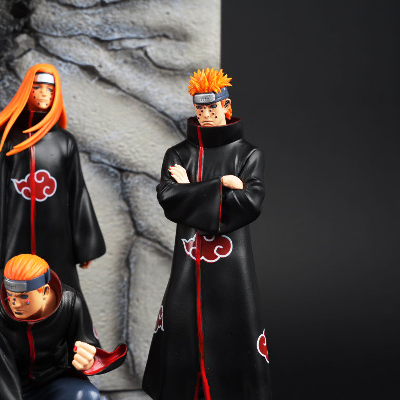 Naruto Dream Six Paths Pein Naruto Pain Hand-Made Statue Model Ornaments