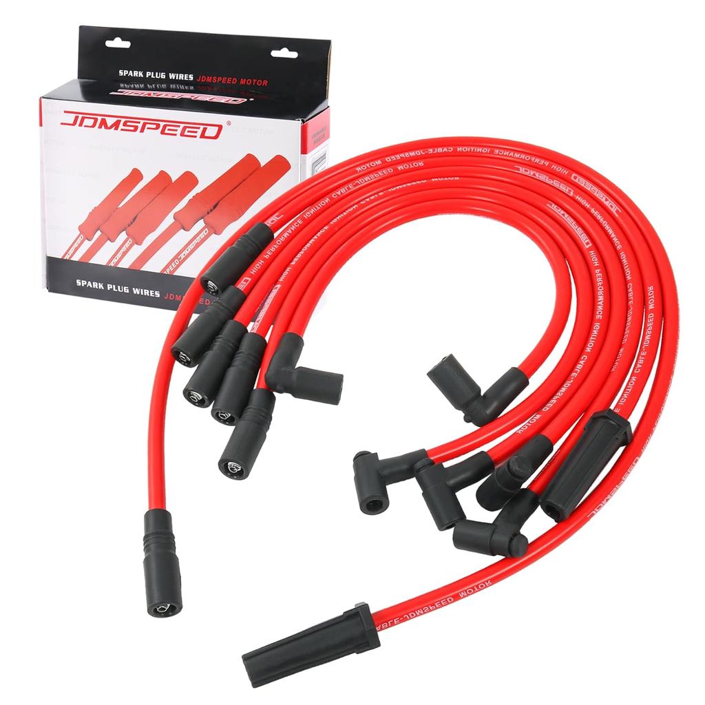 หัวเทียนชุดสายไฟ 10.2 มม.สําหรับ Chevy P30 Astro Blazer C1500 K1500 S10 1996-1998 สําหรับ GMC P3500 