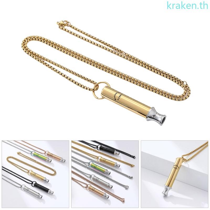 สร้อยคอดังเสียง 528 Hz ปรับความยาวได้ ใช้สำหรับคลายเครียดและเพิ่มสมาธิ