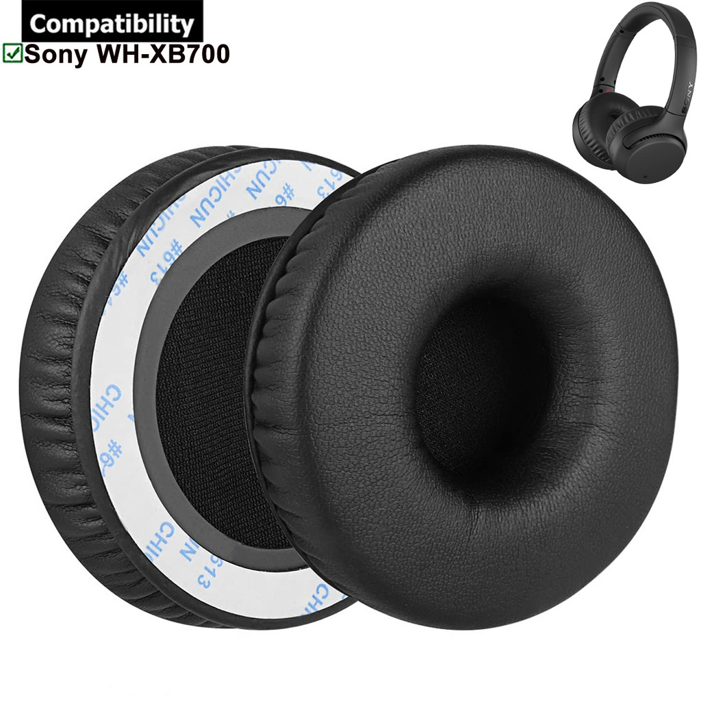1Pair Replacement Earpads Ear Pads Muffs Cushions Repair Parts for Sony WH-XB700 WHXB700 WH XB 700 H