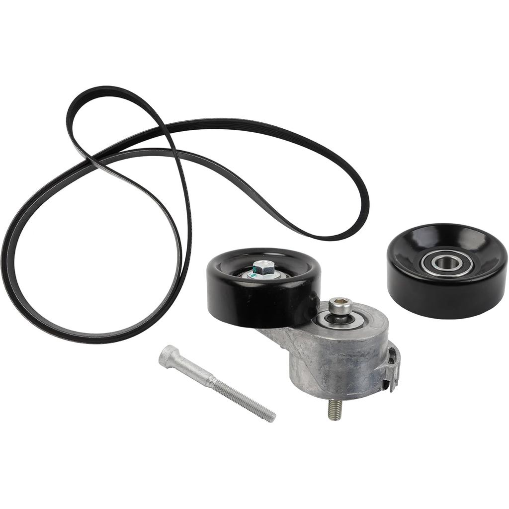 ไดรฟ์เครื่องยนต์เข็มขัด Tensioner Bolt Idler Pulley และ Serpentine เข็มขัดชุด 1997-2006 Ford Ranger 