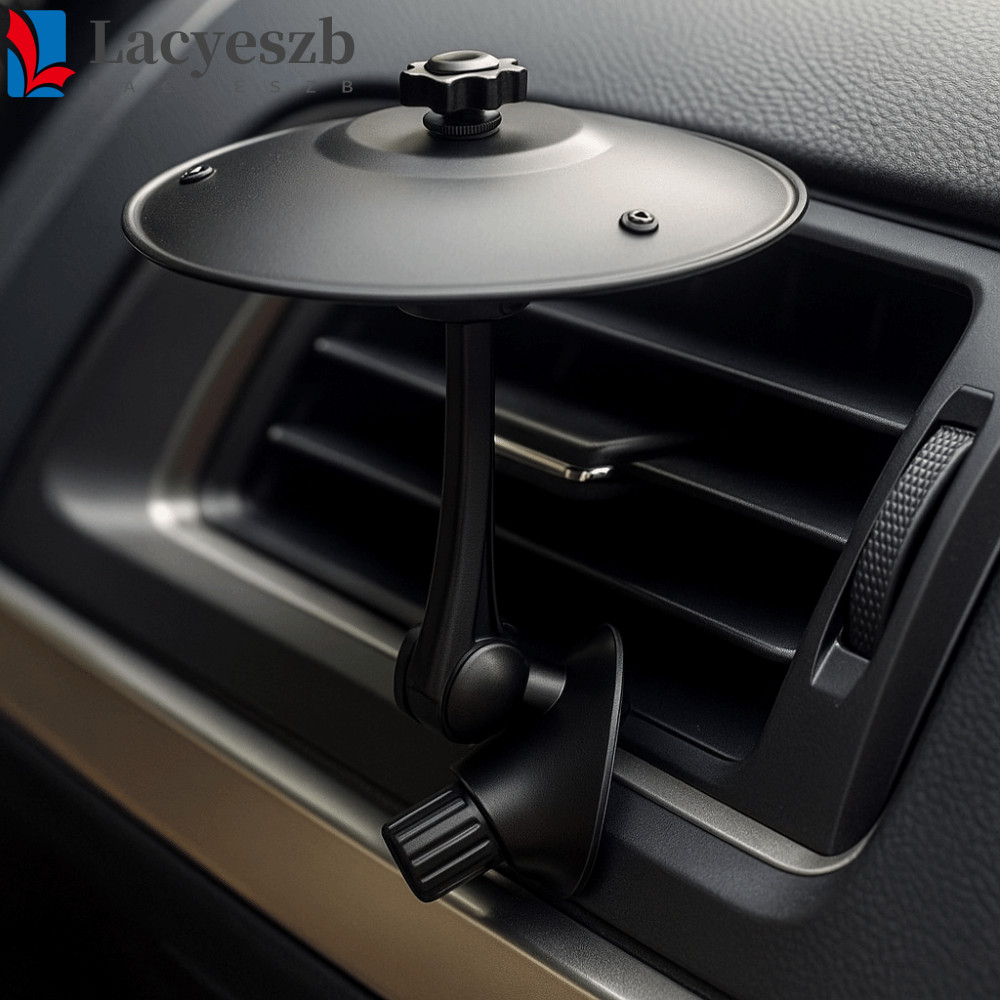 LACYESZB Mini Drum Cymbals, Clip-Type Rhythm Tapping Car Air Vent Drum, เครื่องดนตรี Creative Design
