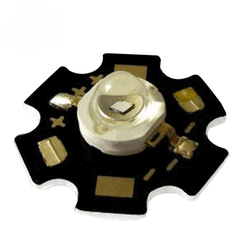 10pcs 3W 700MA UV LED โคมไฟลูกปัด 365NM 60 องศามุมสําหรับ Curing High Power UV Light