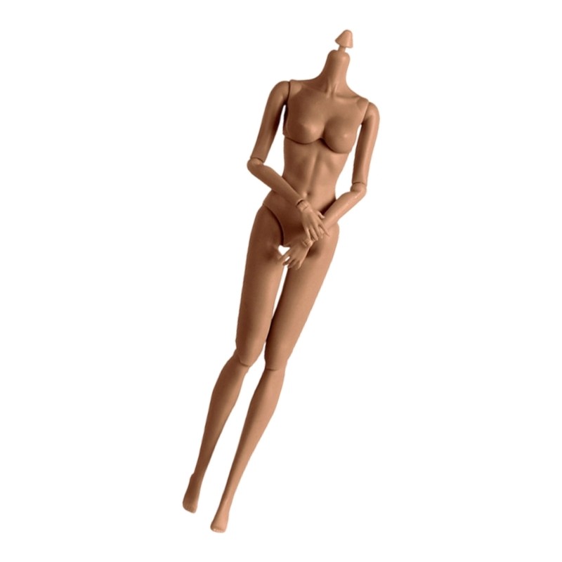 XGB Professional 30 ซม.Poseable Mannequin Body ข้อต่อยืดหยุ่นและ Stable พลาสติกก่อสร้าง Nude ตุ๊กตาสําหรับ Collecto - รูปที่ 6