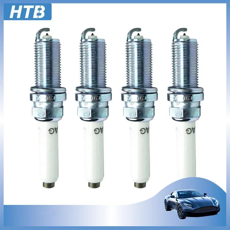 4 ชิ้น 06K905601B PLFER7A8EG Original Laser Platinum Spark Plug สําหรับ VW Polo Sharan Touran Audi A