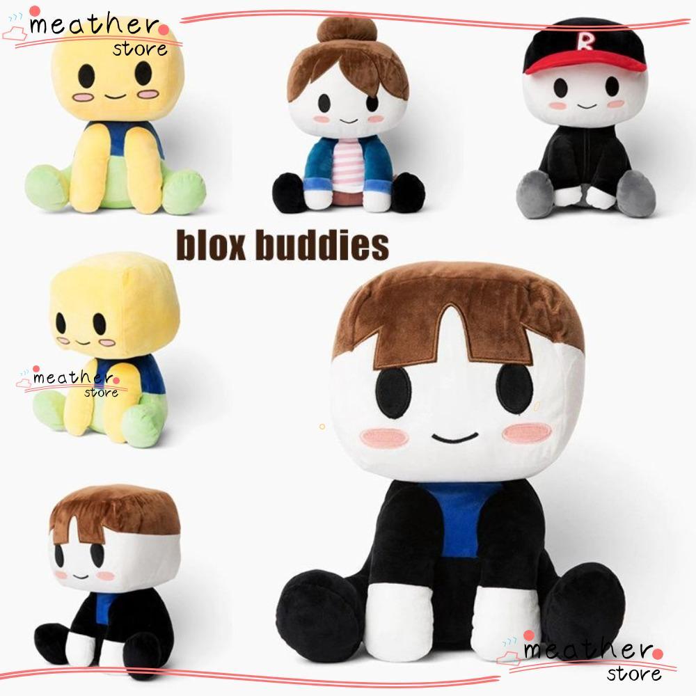 MEATHERSTORE Blox Buddies ของเล่นตุ๊กตา, Plush Guest Buddy Ryan ตุ๊กตากอดตุ๊กตา, วันเกิดนุ่ม Noob น่