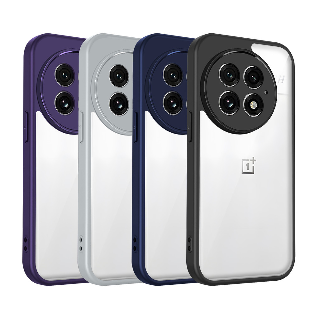 เคส OnePlus 13 ปลอก 6.82 นิ้วรุ่น CPH2655, CPH2653, PJZ110, CPH2-649 หรูหรา Frosted โปร่งใสสําหรับ O