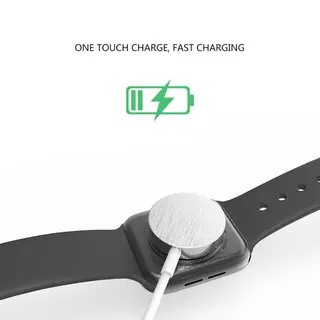 เครื่องชาร์จแม่เหล็กแบบไร้สาย USB แบบ 2-in-1 for Apple Watch Ultra 2 Series 10 9 8 7 6 SE Iwatch 49 46 45 44 42 41 40 มม