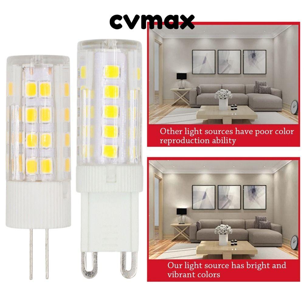 CVMAX No Flicker G4 G9 E14 ไฟ LED 5W 7W หลอดไฟข้าวโพด