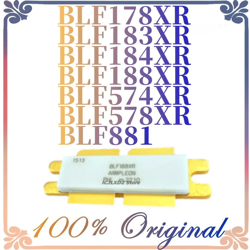 1 ชิ้น/ล็อตใหม่ Original BLF188XR BLF178XR BLF881 BLF183XR BLF184XR BLF574XR BLF578XR RF หลอดความถี่