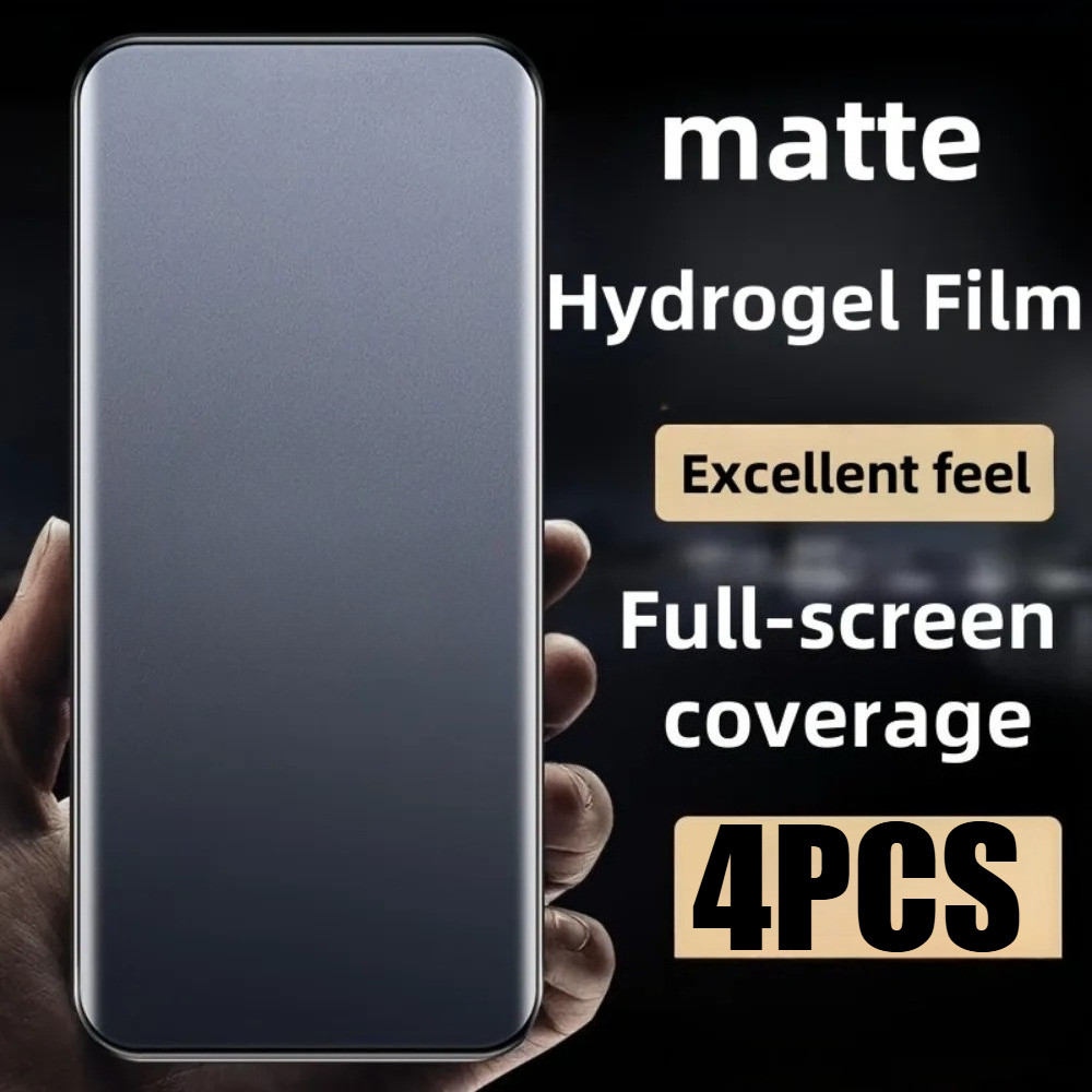 4PCS Anti Scratch HD Clear Hydrogel ฟิล์มสําหรับ BLU Bold N1 N2 N3 C7 C7X F91 F92e S91 Pro ป้องกันรอ