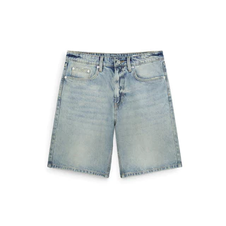 AIIZ (เอ ทู แซด) - AIIZ กางเกงยีนส์ผู้ชายขาสั้นทรงขาตรง AIIZ Men's Denim Bermuda Shorts