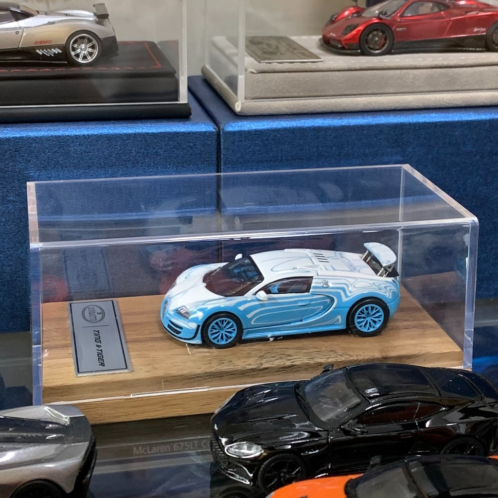 711 1/64 Bugatti Veyron Bugatti Veyron Supersport Vitesse Ting & Tiger Tinghu เซรามิคมังกรรอง Transf