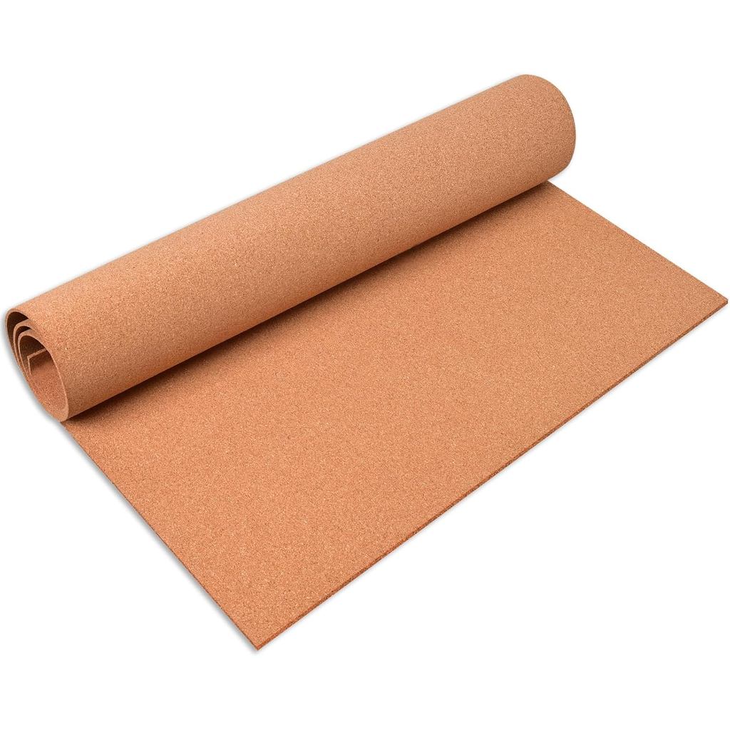 Cork Board Roll, 1/8" หนา Cork Boards สําหรับผนัง, 20"x16" Cork Board Roll สําหรับสํานักงาน, บ้าน, โ