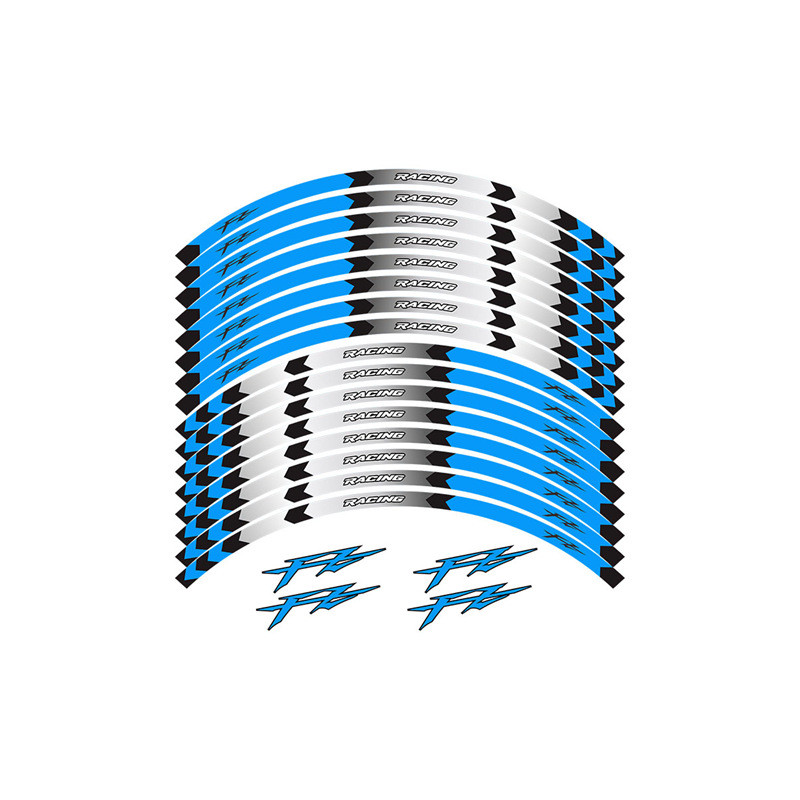 เหมาะสําหรับ YAMAHA YAMAHA FZ FZ6 FZ07 FZ09 FZ1 FZ25 สติกเกอร์ล้อสะท้อนแสงรถจักรยานยนต์
