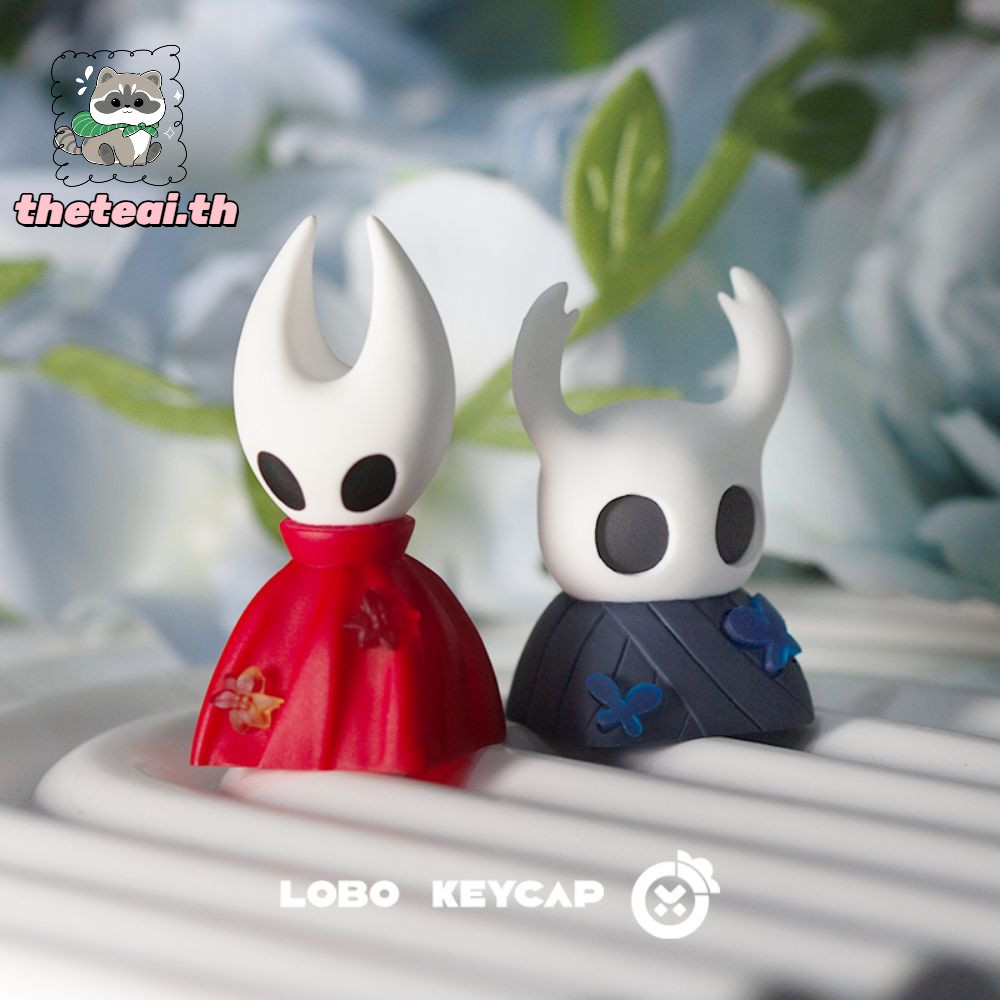 THETEAI Hollow Knight Keycap, Hornet เรซิ่นคีย์บอร์ด Keycap, Creative Light โปร่งใสอะนิเมะประณีตน่าร