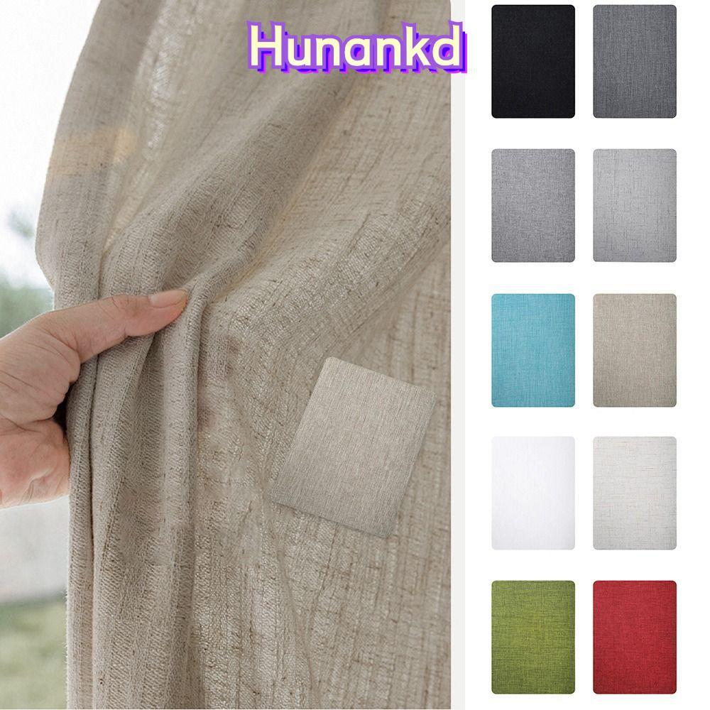 HUAN แผ่นแปะซ่อมโซฟา 2 ชิ้น, แผ่นแปะกาวในตัวหลายสีแบบมีกาวในตัว, DIY ทนทานอเนกประสงค์ใช้งานง่ายแผ่นซ่อมเฟอร์นิเจอร์เบาะรถยนต์