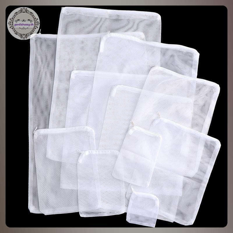 GG Aquarium Filter Bag Fish Tank Mesh Bag Zipper Net Pond Bio Ball Active Carbon TH