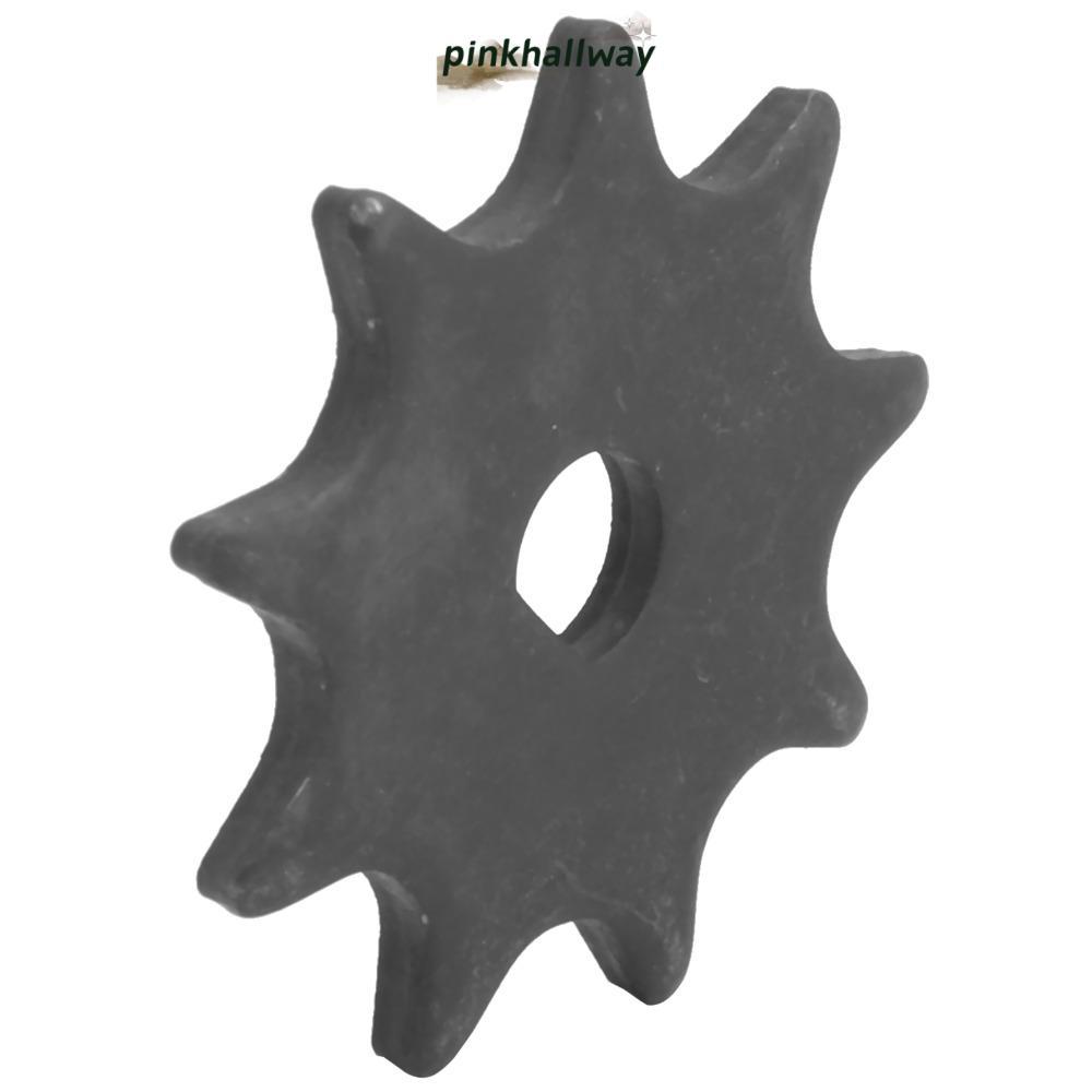 PINKHALLWAY เครื่องยนต์เฟือง, โลหะ 410 9T ไฟฟ้าสกู๊ตเตอร์เฟือง, ทนทาน D Hole Chain Sprocket สําหรับ 
