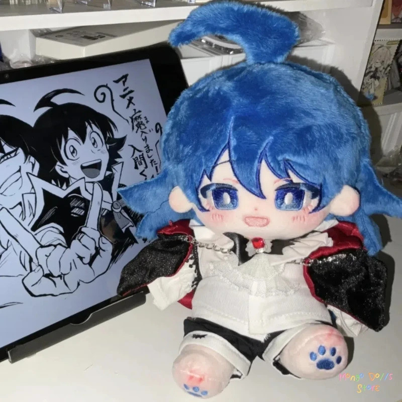 20cm Anime Welcome To Demon-School Iruma Kun Figure Plush Dress Up Cotton Doll Toys Adorable Soft Pi