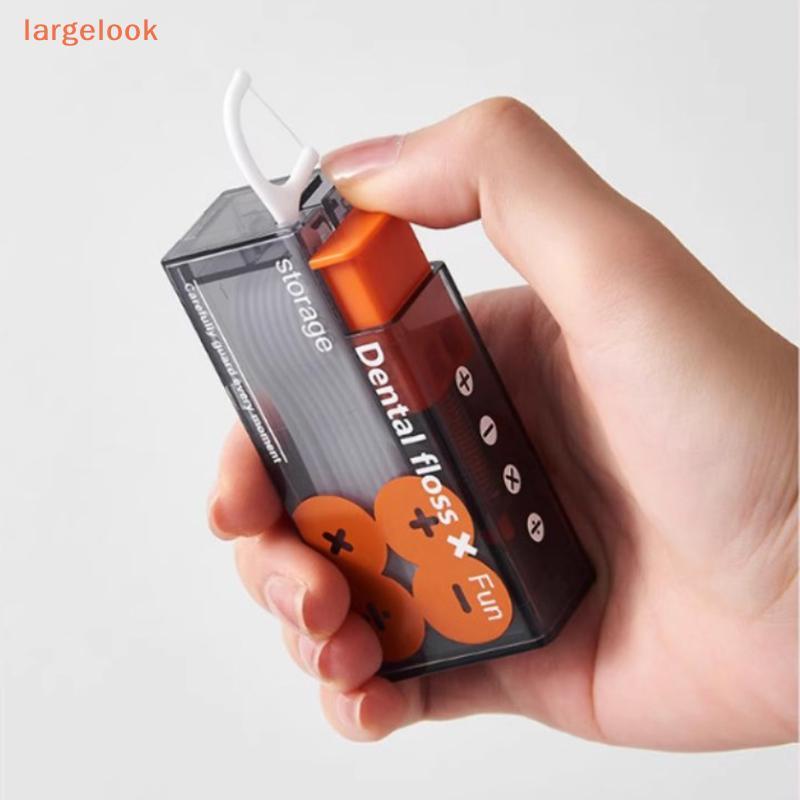 [largelook] Floss Dispenser Floss Storage Box Auto Oral Hygiene Care Floss Pick