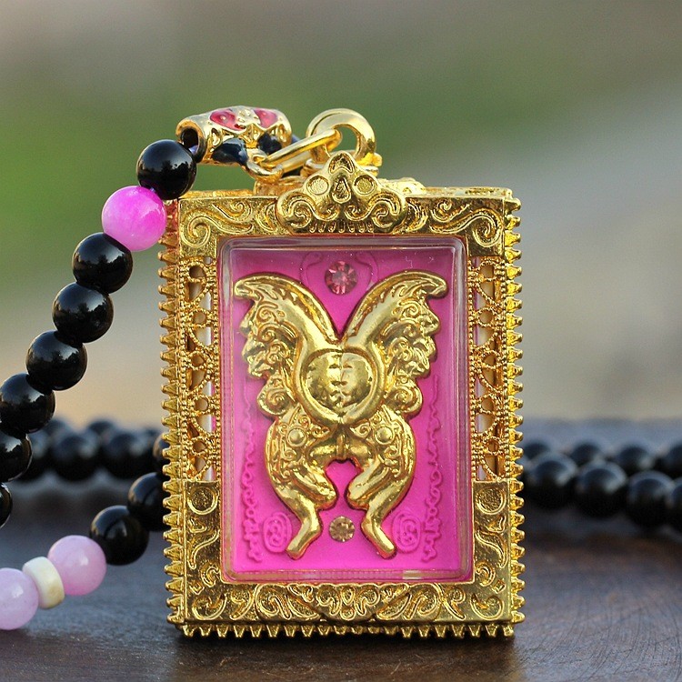 T Thailand Amulet Cuban Kishna Butterfly Amulet