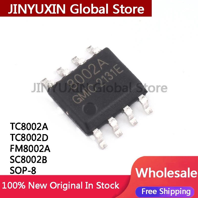 5PCS TC8002D 8002D SC8002B 8002B FM8002A 8002A TC8002A SOP-8 ชิป ic