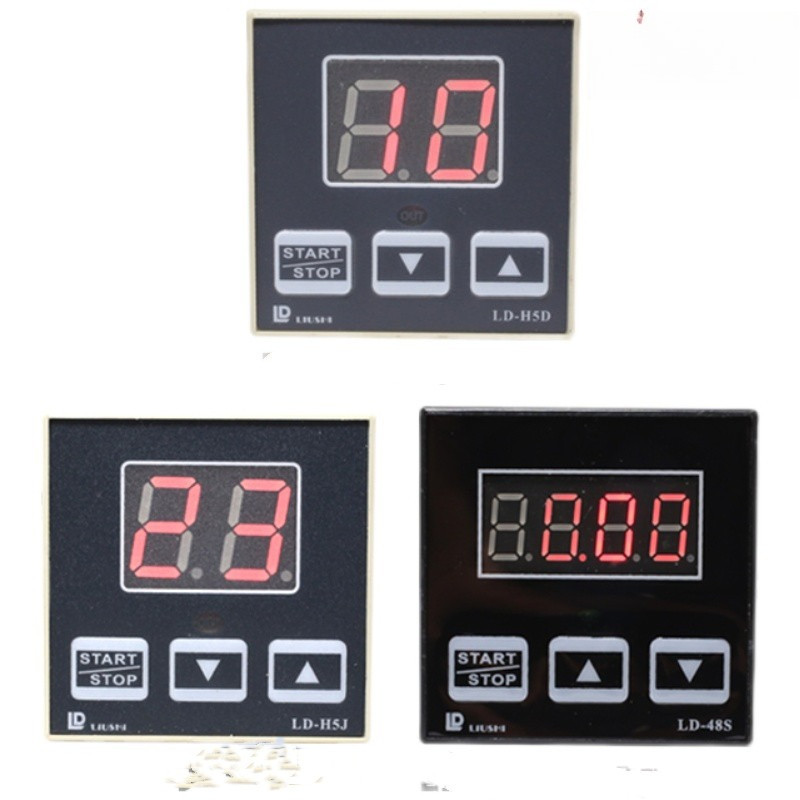 LD-H5F LD-48S LD-H5J LD-H5S LD-H5D ตัวจับเวลาเตาอบ เครื่องจับเวลาเตาอบเพชรสีแดง
