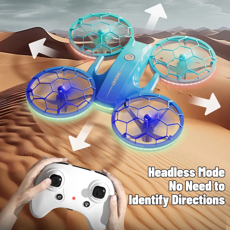 Drone Ufo Fall-Resistant รีโมทคอนโทรลเฮลิคอปเตอร์ Uav 360 หมุน Stunt Quadcopter คริสต์มาสของขวัญ Tre