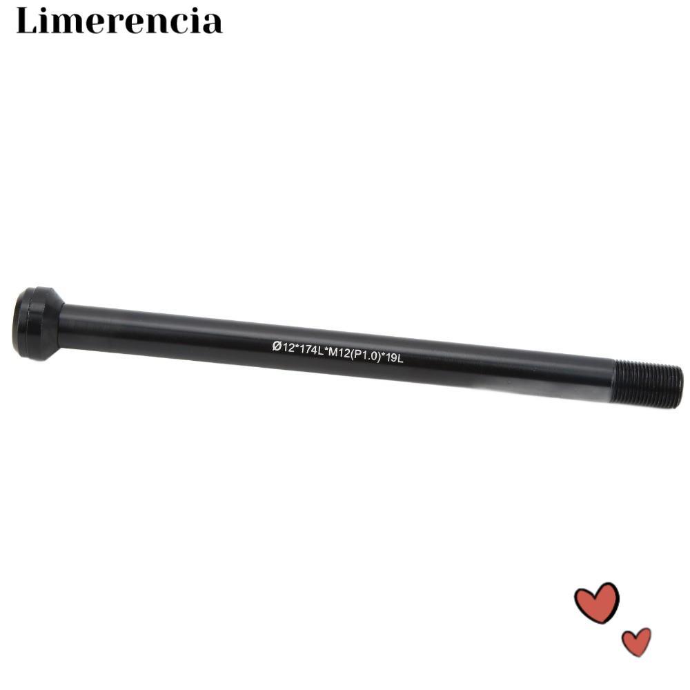 LIMERENCIA จักรยาน Thru Axle, 12*124L*M12(P1.0)*16L/12*174L*M12*(P1.0)*19L อลูมิเนียมอัลลอยด์ Quick 