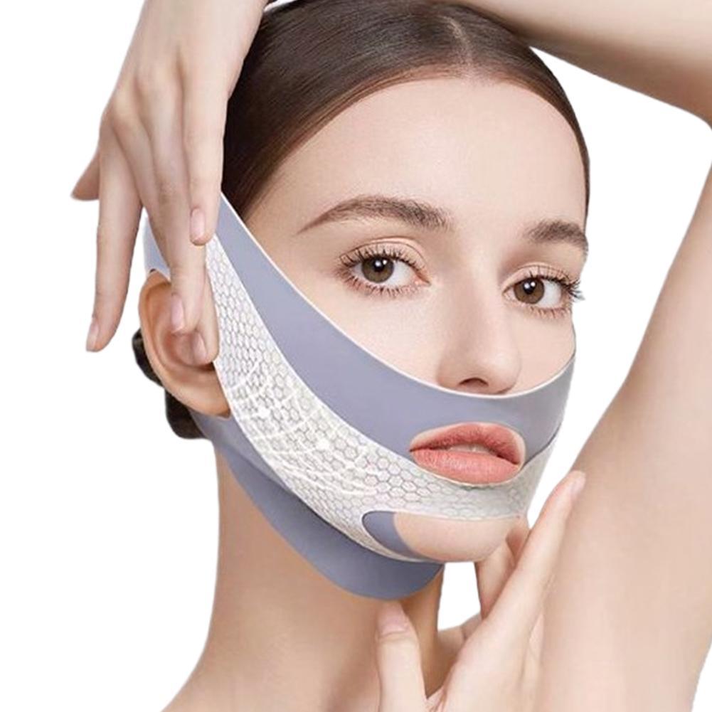 Reusable V Line Mask สายรัดยกกระชับใบหน้า Double Chin Lifting Shaped Mask Mask Face Chin P3i3