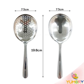 Yumory ช้อนข้าวสแตนเลส ทัพพีหนาพิเศษสำหรับตักข้าว ตักซุบ Spoon