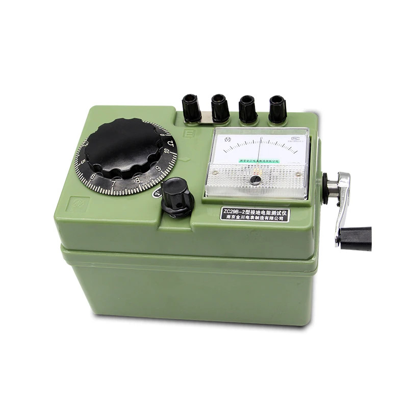 ของแท้ Ground Resistance Tester ZC29B-1(0-1000) หรือ ZC29B-2(0-100) Grounding Table Grounding Resist