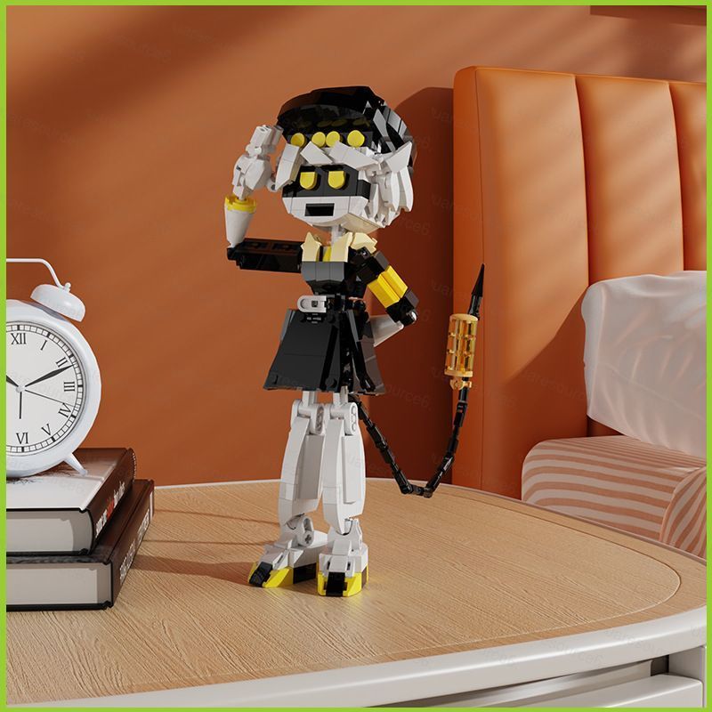 SC Murder Drones UZI MV Building Blocks ของขวัญสําหรับเด็กตกแต่งบ้านรูปตุ๊กตาของเล่นเด็กการ์ตูนคอลเล