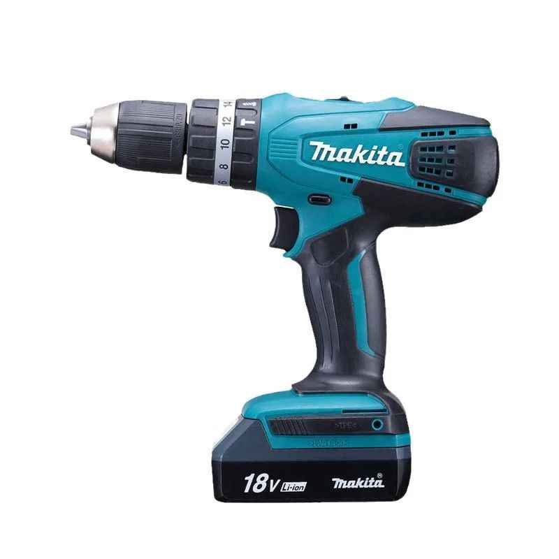 ใหม่ Original DDF453Z สว่านกระแทกไร้สาย 13 มม.ยางนุ่มจับความเร็วตัวแปรไฟฟ้าแบตเตอรี่แหล่งกําเนิดแสง 