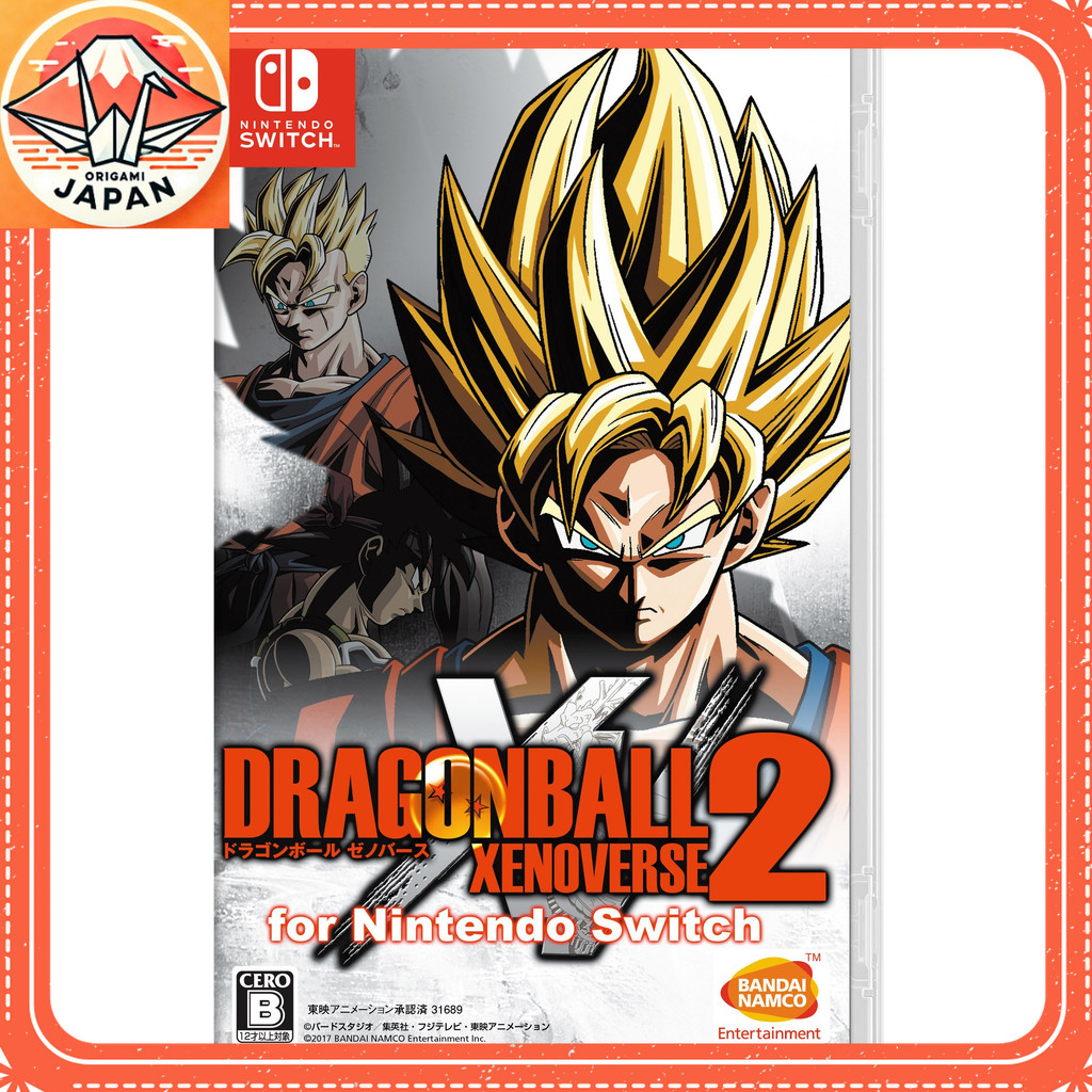 เกม Dragon Ball Xenoverse 2 สำหรับ Nintendo Switch ของแท้ 100% จากญี่ปุ่น พร้อมโหมด multi-player Onl