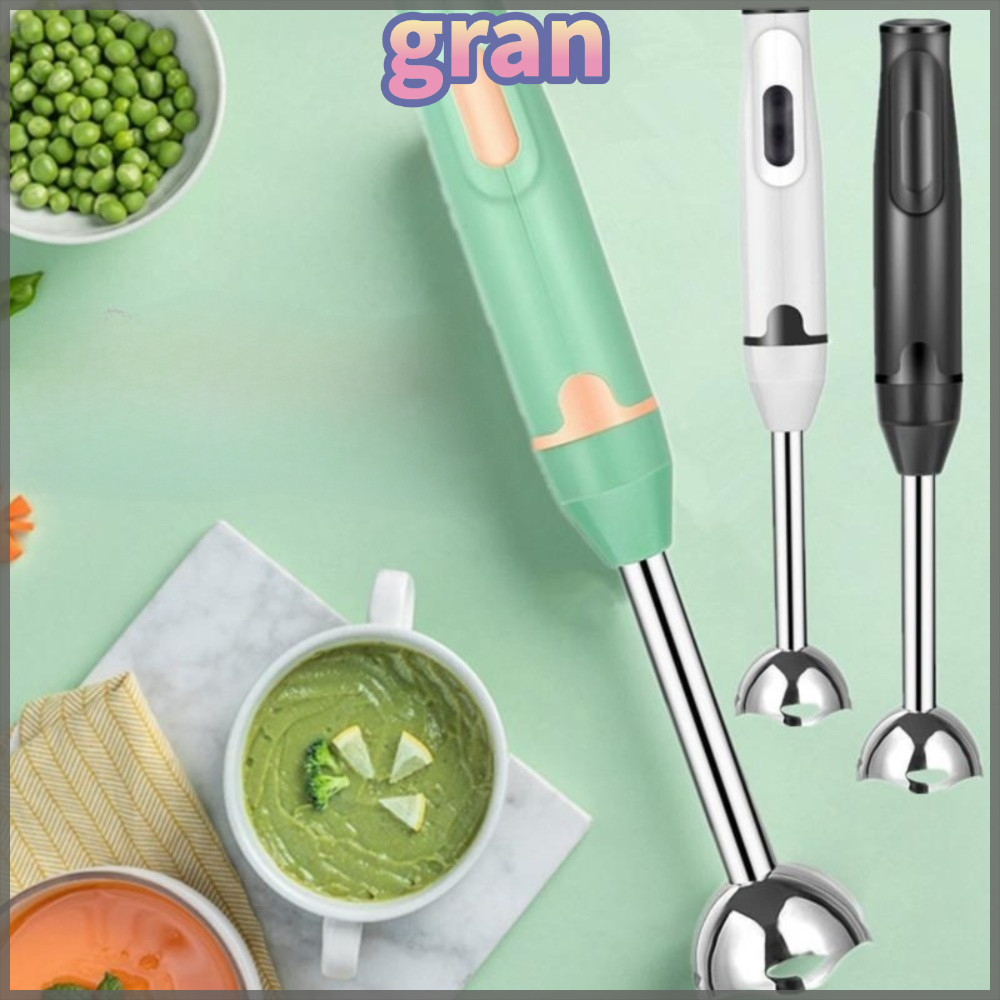 GRAN เครื่องปั่นมือถือ, สแตนเลส EU Plug เครื่องผสมอาหาร, เครื่องบดผักที่มีประโยชน์อเนกประสงค์เกรดอาหาร Immersion เครื่องปั่นไฟฟ้าเบเกอรี่ครัว