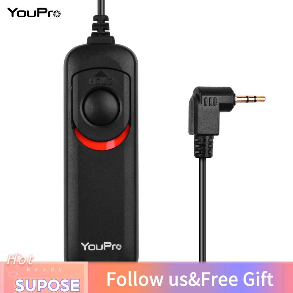 Supose Supose YouPro E3 ประเภทชัตเตอร์สายรีโมทคอนโทรล 1.2 M/3.9ft สำหรับ Canon G10/ G11/ G12/ G15/ G