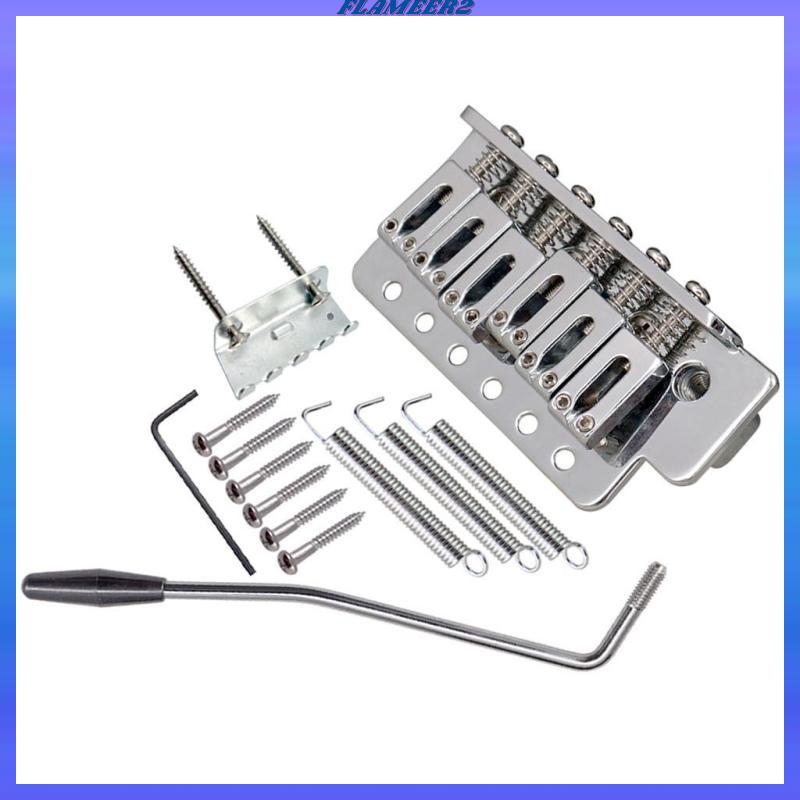 [Flameer2] กีตาร์มือซ้ายล็อคเดี่ยว Tremolo Bridge พร้อม Whammy Bar สําหรับ ST SQ