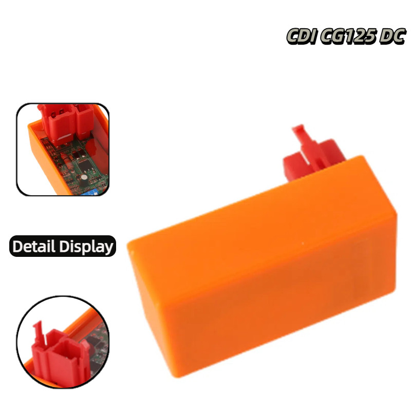 Performance-Optimized RACING CDI Unit for AKT125 RX125 FT125 FT150 CG125 SBR150 - DC 6PIN, Moped CDI