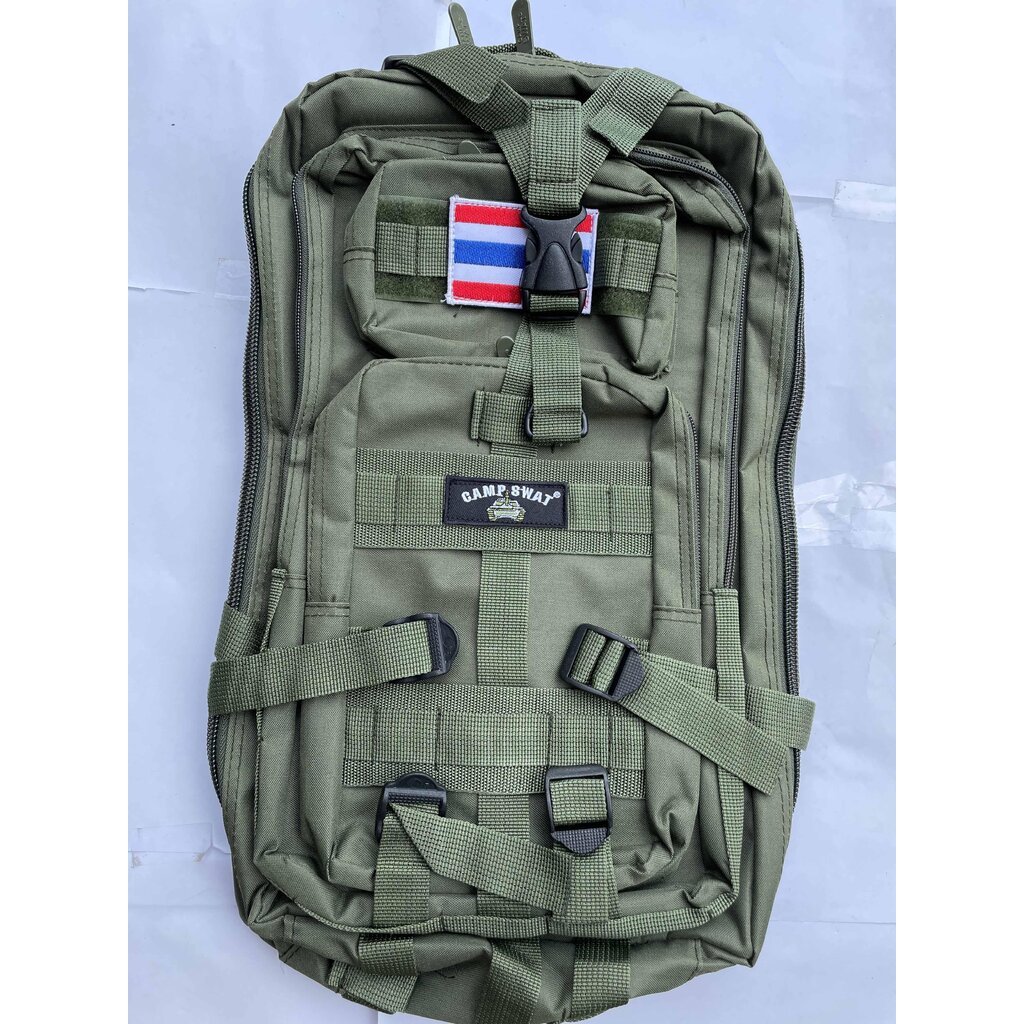 กระเป๋า เป้ สะพายหลัง ทหาร แทคติคอล 3P (CAMP SWAT)
