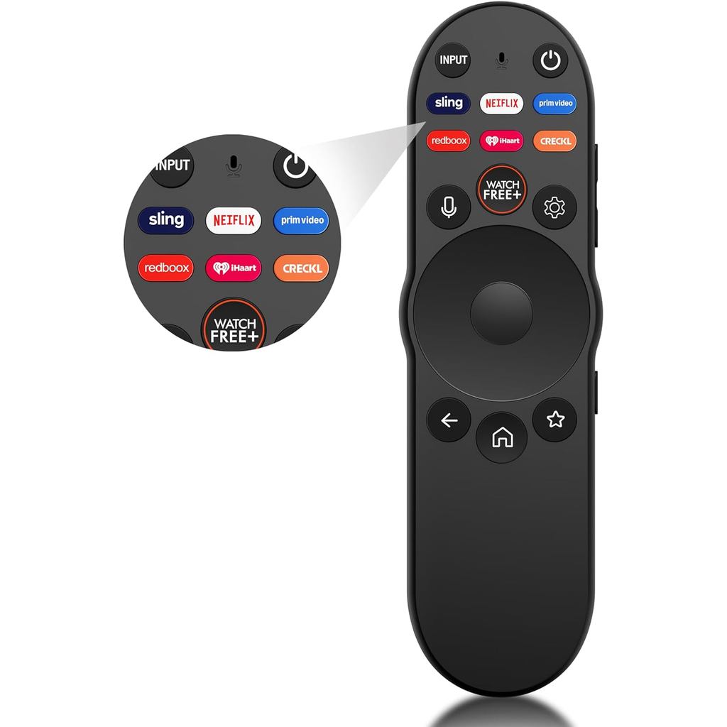 XRT270 Voice Remote สําหรับ VIZIO Smart-TV-Remote, เปลี่ยนเข้ากันได้กับ VIZIO Smart-Cast D/P/M/V-Ser