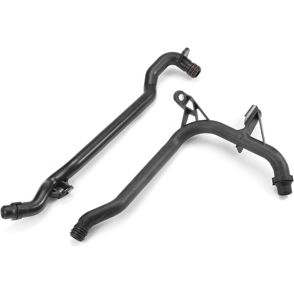 2 ชิ้นเครื่องยนต์เครื่องทําความร้อนท่อเข้าและท่อน้ําหล่อเย็น 11537502525 + 11531705210 เข้ากันได้กับ